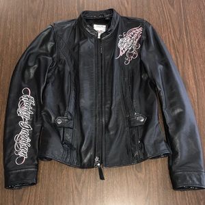 😍REDUCED😍HARLEY-DAVIDSON LEATHER RIDING JACKET🏍
